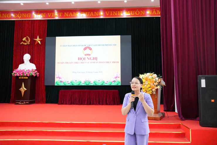 Ủy ban Mặt trận Tổ quốc xã Hồng Vân tổ chức hội nghị tuyên truyền, vận động đảm bảo an toàn thực phẩm năm 2026- Ảnh 6.