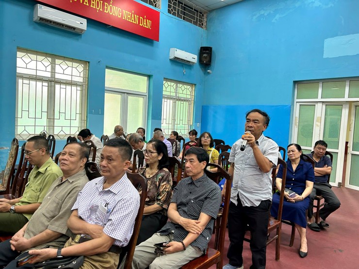 Phường Yên Hòa: Tổ chức hội nghị triển khai, hướng dẫncác chính sách thuộc lĩnh vực bảo trợ xã hội, trợ cấp hưu trí xã hội và các chế độ đặc thù của thành phố Hà Nội- Ảnh 6.