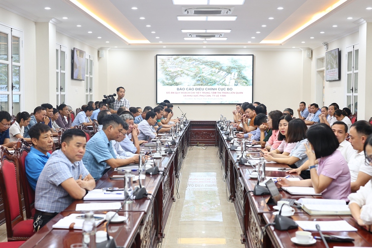 THẠCH THẤT: LẤY Ý KIẾN CỘNG ĐỒNG VỀ ĐIỀU CHỈNH QUY HOẠCH CHI TIẾT TRUNG TÂM THỊ TRẤN LIÊN QUAN VÀ KHU VỰC PHỤ CẬN- Ảnh 2.