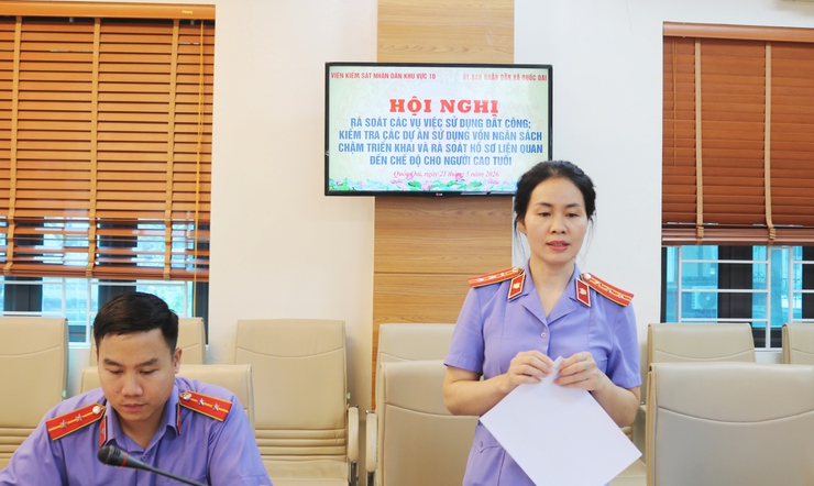 Quốc Oai phối hợp rà soát việc thực hiện chính sách đối với người cao tuổi và công tác quản lý đất công, dự án đầu tư công- Ảnh 5.