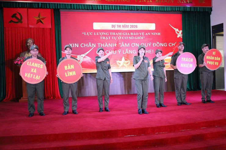 Cụm thi số 16 TP Hà Nội tổ chức Hội thi "Lực lượng tham gia bảo vệ ANTT ở cơ sở giỏi" lần thứ nhất năm 2026- Ảnh 4.