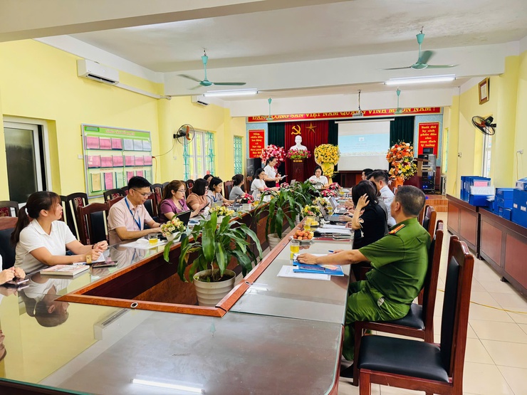 Hội đồng nhân dân phường Long Biên giám sát công tác giáo dục năm học 2025 -2026 tại Trường Mầm non Long Biên- Ảnh 2.