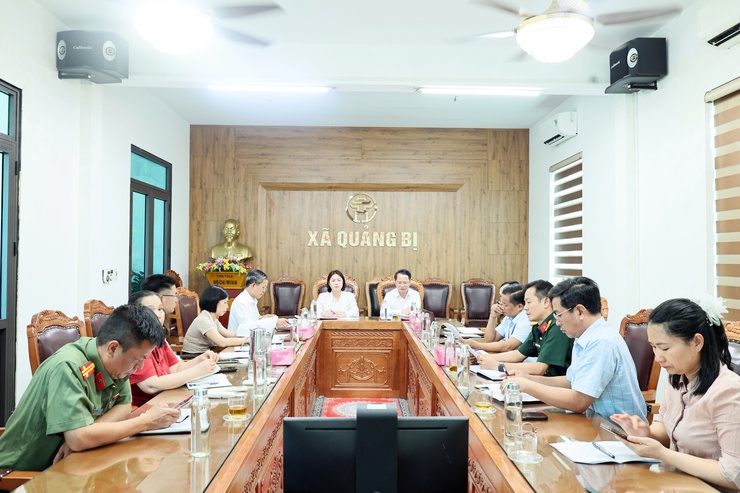 UBND xã Quảng Bị tổ chức Hội nghị xin ý kiến dự thảo kế hoạch tổ chức các hoạt động kỷ niệm 600 năm chiến thắng Tốt Động – Chúc Động 7/11/2026- Ảnh 2.