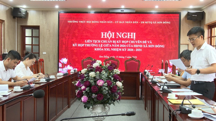 Hội nghị liên tịch chuẩn bị Kỳ họp chuyên đề và Kỳ họp thường lệ giữa năm 2026- Ảnh 1.