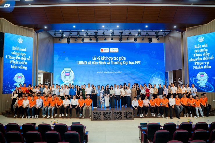 XÃ VÂN ĐÌNH KÝ KẾT HỢP TÁC VỚI ĐẠI HỌC FPT THÚC ĐẨY CHUYỂN ĐỔI SỐ CƠ SỞ- Ảnh 3.
