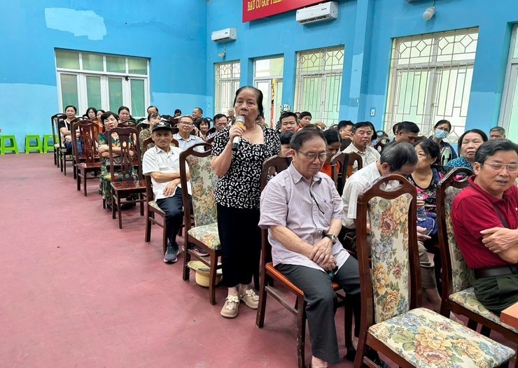 Phường Yên Hòa: Tổ chức hội nghị triển khai, hướng dẫncác chính sách thuộc lĩnh vực bảo trợ xã hội, trợ cấp hưu trí xã hội và các chế độ đặc thù của thành phố Hà Nội- Ảnh 5.