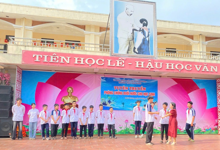 Xã Đoài Phương tổ chức truyền thông phòng, chống tai nạn thương tích, đuối nước và xâm hại trẻ em

- Ảnh 1.