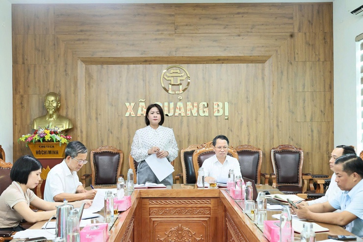 UBND xã Quảng Bị tổ chức Hội nghị xin ý kiến dự thảo kế hoạch tổ chức các hoạt động kỷ niệm 600 năm chiến thắng Tốt Động – Chúc Động 7/11/2026- Ảnh 3.