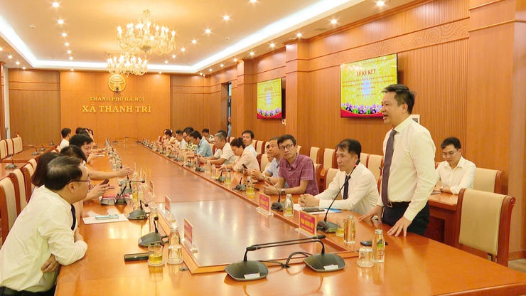 UBND xã Thanh Trì ký kết phối hợp với các bệnh viện nâng cao chất lượng chăm sóc sức khỏe Nhân dân- Ảnh 2.