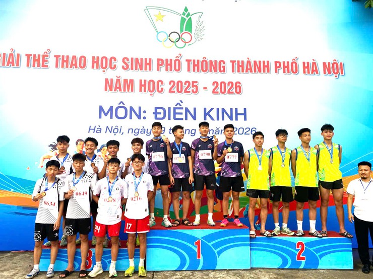 Xã Đại Xuyên tham gia Giải điền kinh học sinh phổ thông thành phố Hà Nội năm học 2025 – 2026- Ảnh 1.