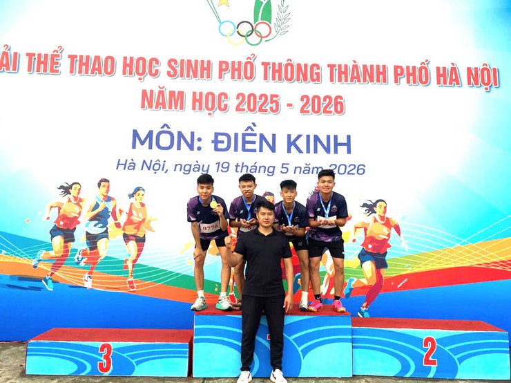Xã Đại Xuyên tham gia Giải điền kinh học sinh phổ thông thành phố Hà Nội năm học 2025 – 2026- Ảnh 2.