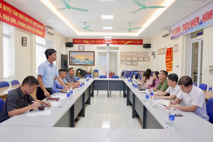 Ban Văn hóa – Xã hội HĐND xã Thiên Lộc khảo sát việc thực hiện Đề án bảo vệ Quốc phòng - An ninh tại Nhà máy nước Bắc Thăng Long- Ảnh 2.