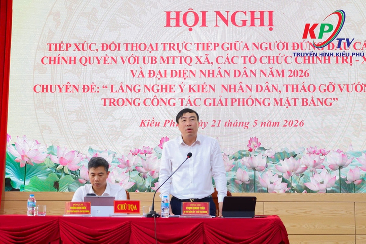 Kiều Phú; Tổ chức Hội nghị tiếp xúc, đối thoại trực tiếp giữa người đứng đầu cấp ủy, chính quyền với MTTQ, các tổ chức chính trị - xã hội và Nhân dân năm 2026.- Ảnh 16.