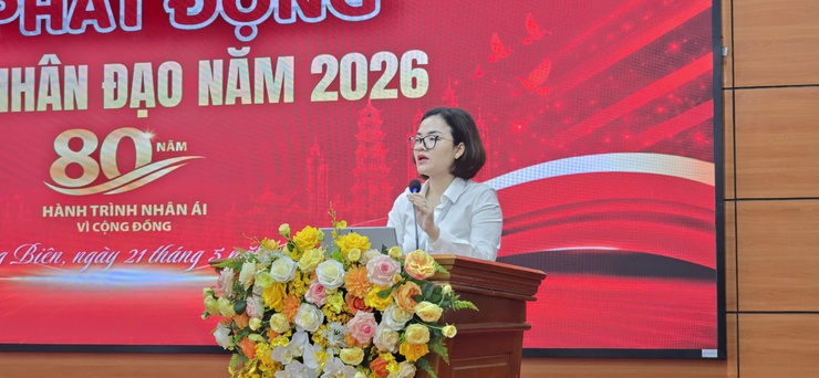 Phát huy vai trò nòng cốt trong công tác nhân đạo, Hội Chữ thập đỏ phường Long Biên phát động “Tháng Nhân đạo” năm 2026 với Chủ đề: “80 năm hành trình nhân ái vì cộng đồng”- Ảnh 3.