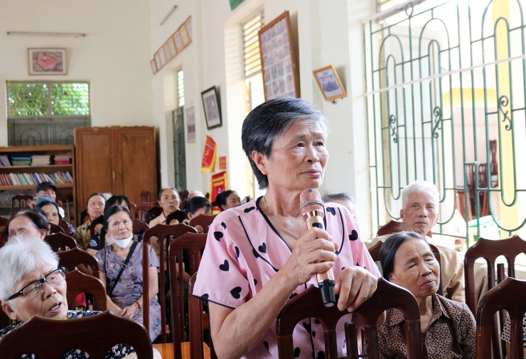 Trạm y tế xã Quảng Bị truyền thông hướng dẫn theo dõi sức khoẻ, phát hiện sớm bệnh tăng huyết áp, đái tháo đường- Ảnh 3.