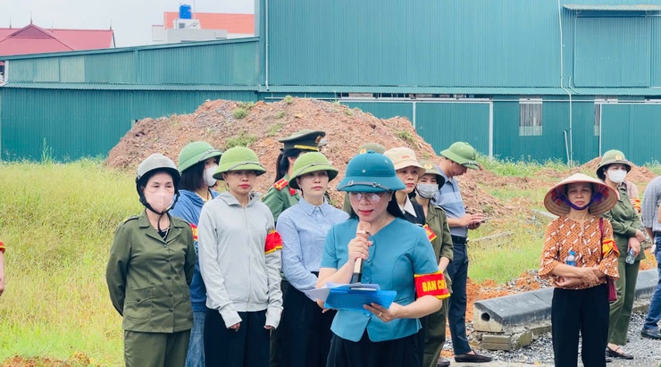 Phúc Thọ cưỡng thực hiện quyết định thu hồi đất phục vụ công tác GPMB Dự án xây dựng HTKT đấu giá đất khu Trường Yên (giai đoạn 2)- Ảnh 2.