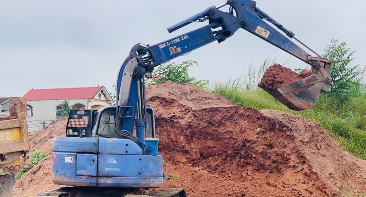 Phúc Thọ cưỡng thực hiện quyết định thu hồi đất phục vụ công tác GPMB Dự án xây dựng HTKT đấu giá đất khu Trường Yên (giai đoạn 2)- Ảnh 8.