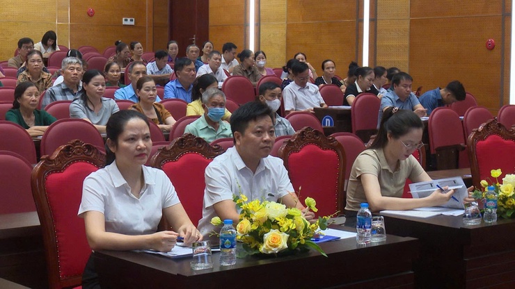 SÓC SƠN TẬP HUẤN TRIỂN KHAI HOẠT ĐỘNG TỔ GIÁM SÁT CỘNG ĐỒNG VỀ AN TOÀN THỰC PHẨM- Ảnh 2.