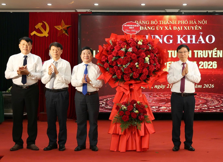 Xã Đại Xuyên: Sôi nổi Hội thi Báo cáo viên, tuyên truyền viên giỏi năm 2026- Ảnh 1.