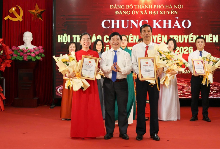 Xã Đại Xuyên: Sôi nổi Hội thi Báo cáo viên, tuyên truyền viên giỏi năm 2026- Ảnh 16.