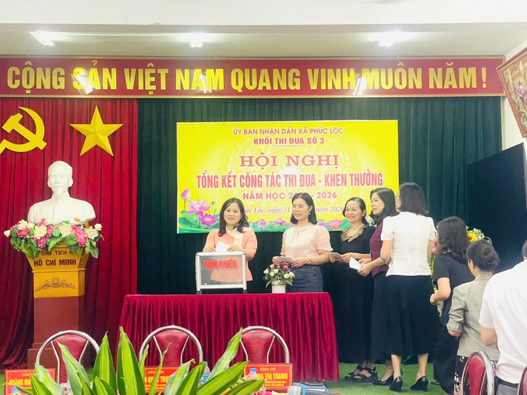 Khối thi đua số 03 tổ chức Hội nghị tổng kết công tác thi đua, khen thưởng năm học 2025 – 2026- Ảnh 8.