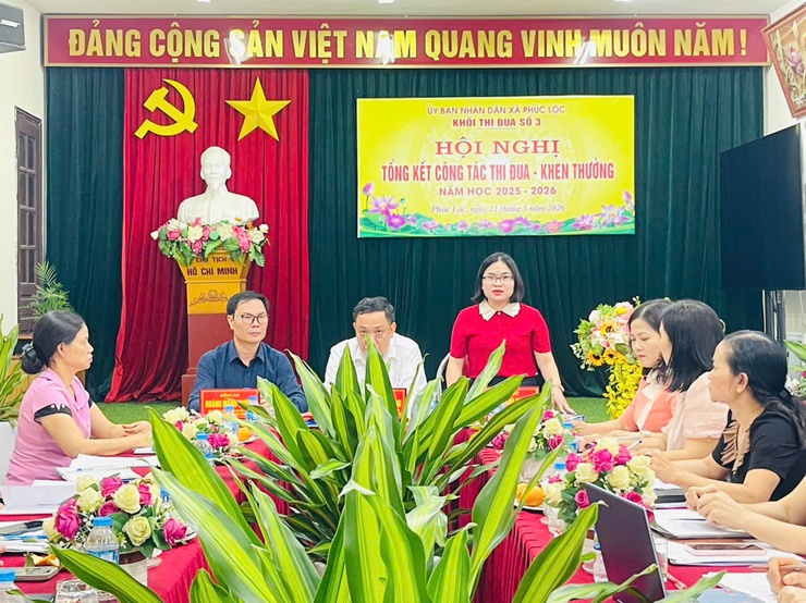 Khối thi đua số 03 tổ chức Hội nghị tổng kết công tác thi đua, khen thưởng năm học 2025 – 2026- Ảnh 3.