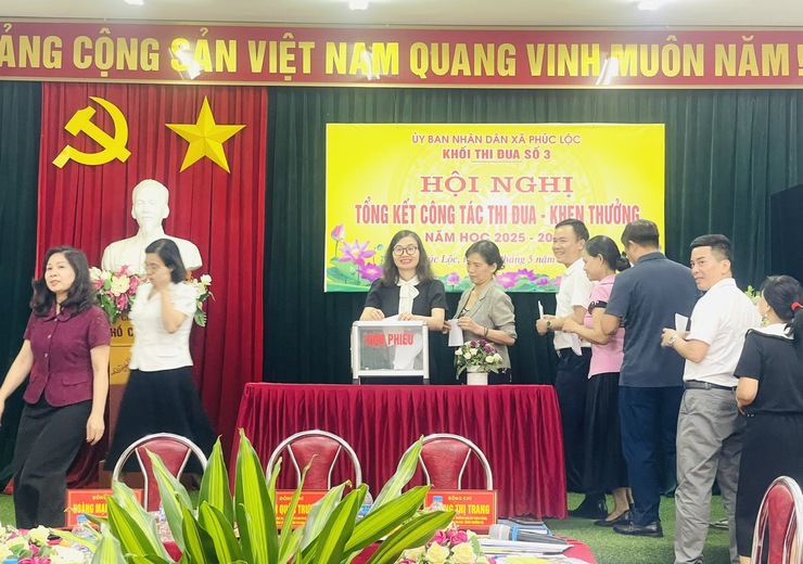 Khối thi đua số 03 tổ chức Hội nghị tổng kết công tác thi đua, khen thưởng năm học 2025 – 2026- Ảnh 9.