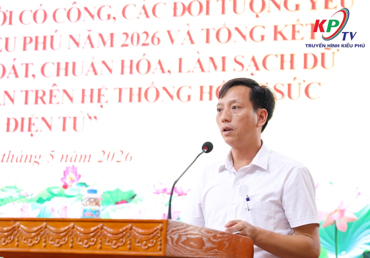 UBND xã Kiều Phú triển khai kế hoạch khám sức khỏe định kỳ cho người cao tuổi, người có công và tổng kết Chiến dịch làm sạch dữ liệu sức khỏe điện tử- Ảnh 3.