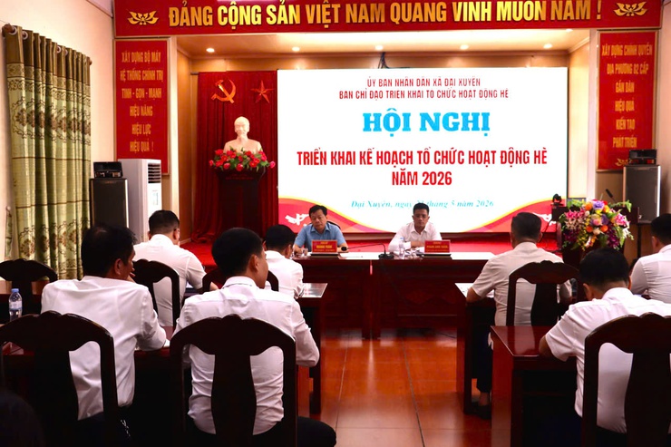 Đại Xuyên triển khai kế hoạch tổ chức hoạt động hè cho học sinh năm 2026- Ảnh 1.