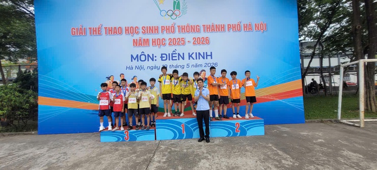 Nam Phù khẳng định dấu ấn tại Giải thể thao học sinh phổ thông thành phố Hà Nội- Ảnh 2.