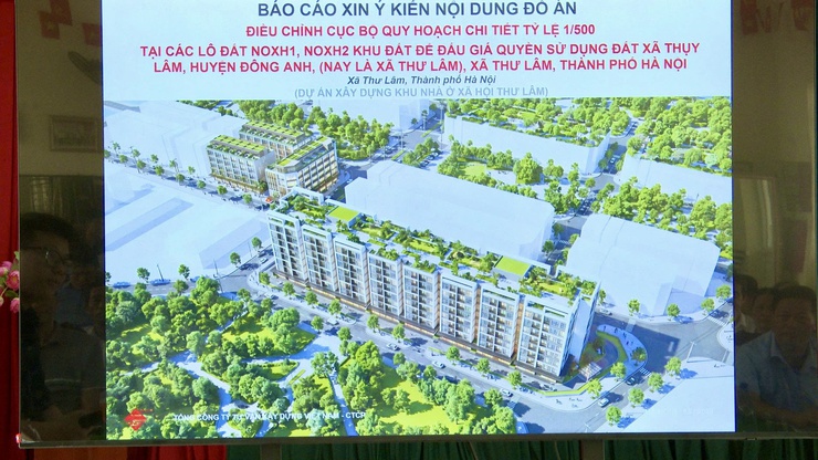 XÃ THƯ LÂM TỔ CHỨC HỘI NGHỊ LẤY Ý KIẾN CỘNG ĐỒNG DÂN CƯ VỀ ĐỒ ÁN ĐIỀU CHỈNH CỤC BỘ QUY HOẠCH KHU NHÀ Ở XÃ HỘI THƯ LÂM- Ảnh 7.