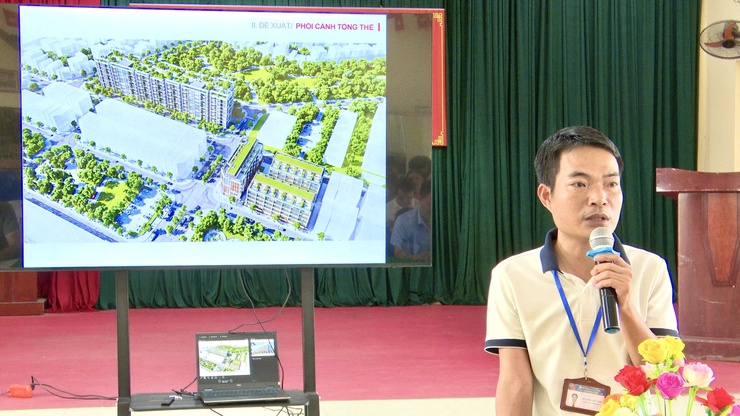 XÃ THƯ LÂM TỔ CHỨC HỘI NGHỊ LẤY Ý KIẾN CỘNG ĐỒNG DÂN CƯ VỀ ĐỒ ÁN ĐIỀU CHỈNH CỤC BỘ QUY HOẠCH KHU NHÀ Ở XÃ HỘI THƯ LÂM- Ảnh 18.