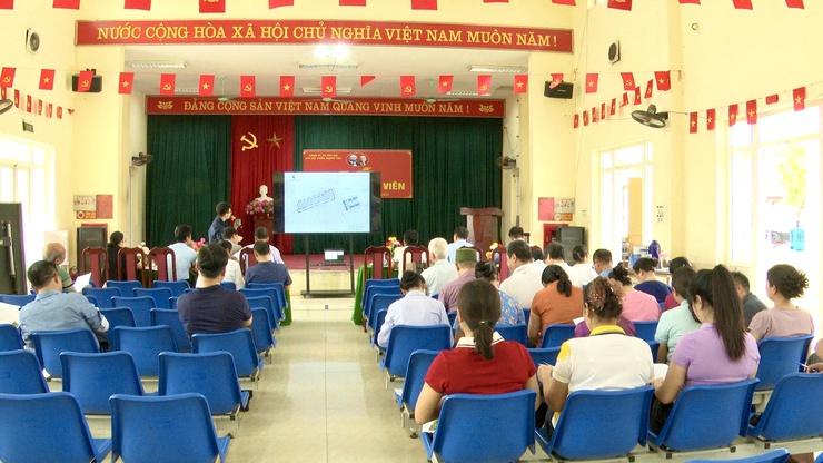 XÃ THƯ LÂM TỔ CHỨC HỘI NGHỊ LẤY Ý KIẾN CỘNG ĐỒNG DÂN CƯ VỀ ĐỒ ÁN ĐIỀU CHỈNH CỤC BỘ QUY HOẠCH KHU NHÀ Ở XÃ HỘI THƯ LÂM- Ảnh 1.