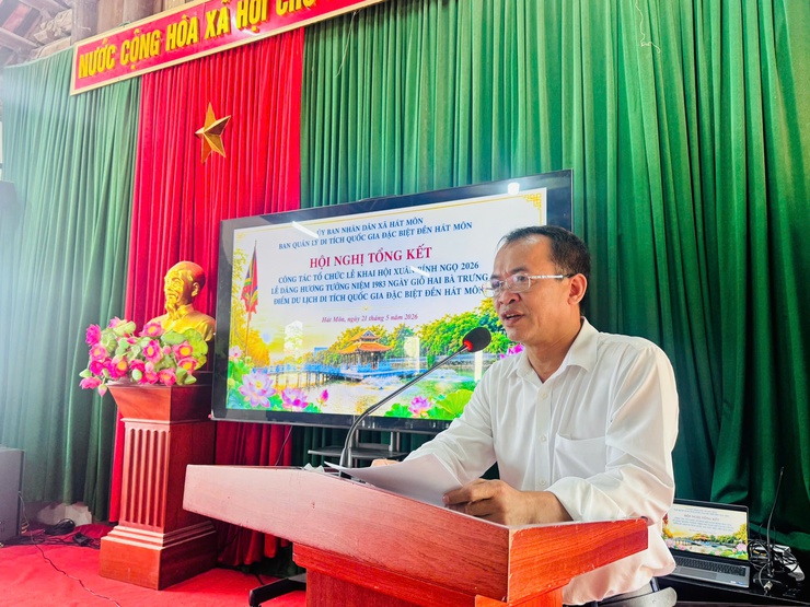 Hội nghị tổng kết Lễ khai hội xuân Bính Ngọ năm 2026 và Lễ dâng hương tưởng niệm 1983 năm Ngày giỗ Hai Bà Trưng (43 – 2026)- Ảnh 2.