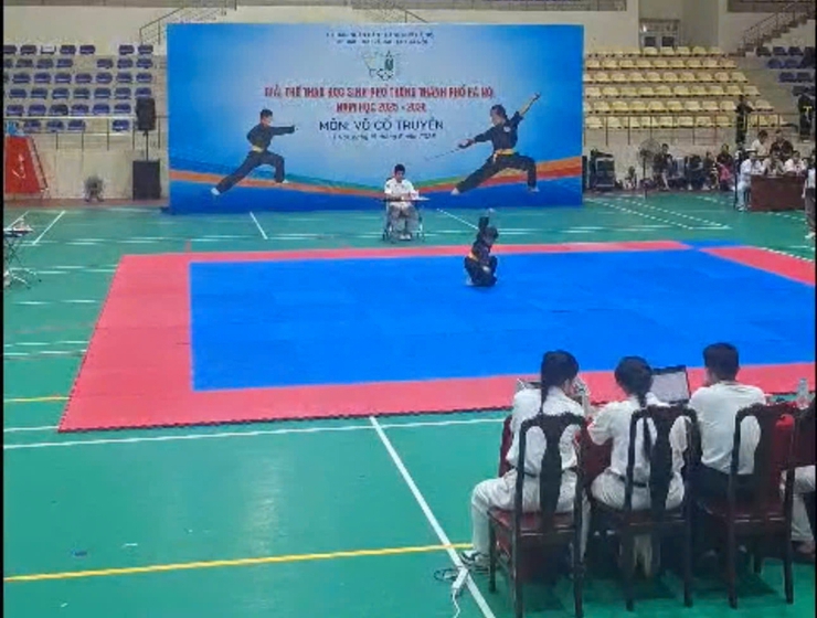 Nam Phù khẳng định dấu ấn tại Giải thể thao học sinh phổ thông thành phố Hà Nội- Ảnh 1.
