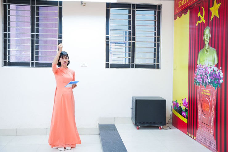 Chi bộ Trường THPT Lý Tử Tấn chú trọng phát triển Đảng trong giáo viên, học sinh - Ảnh 4.