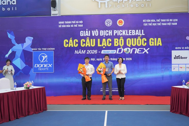 Phường Long Biên phối hợp tổ chức thành công Giải vô địch Pickleball các Câu lạc bộ quốc gia năm 2026- Ảnh 2.