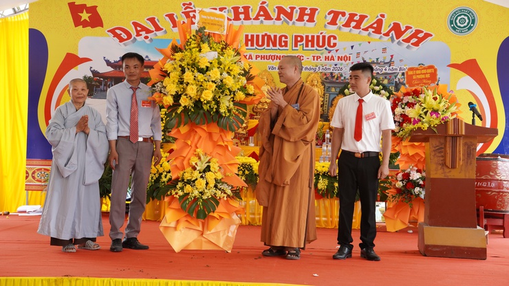 Xã Phượng Dực: Khánh thành chùa Hưng Phúc từ nguồn xã hội hóa hơn 6,5 tỷ đồng- Ảnh 2.