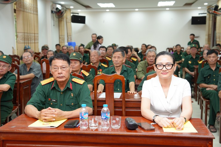 Toạ đàm vai trò CCB là thương binh tham gia xây dựng bảo vệ Đảng, chính quyền, giữ gìn an ninh chính trị ở cơ sở- Ảnh 2.
