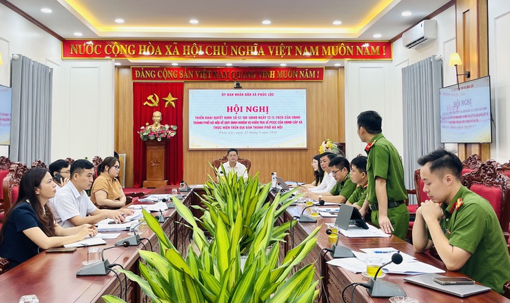 Xã Phúc Lộc triển khai nhiệm vụ kiểm tra công tác phòng cháy, chữa cháy- Ảnh 5.