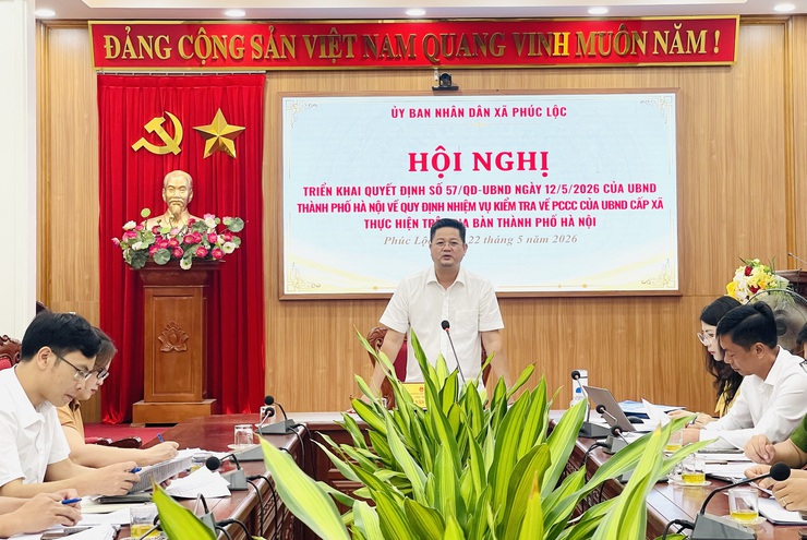 Xã Phúc Lộc triển khai nhiệm vụ kiểm tra công tác phòng cháy, chữa cháy- Ảnh 1.