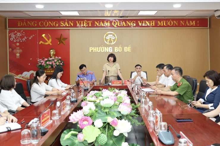 Ủy ban Kiểm tra Đảng ủy phường Bồ Đề ký kết quy chế phối hợp với các cơ quan nội chính: Siết chặt kỷ luật Đảng, tuyệt đối "không có vùng cấm"- Ảnh 1.