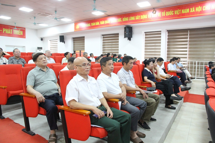 UBND phường Xuân Phương tổ chức Hội nghị lấy ý kiến về Đồ án điều chỉnh cục bộ quy hoạch chi tiết khu đô thị sinh thái Xuân Phương tỷ lệ 1/500- Ảnh 5.