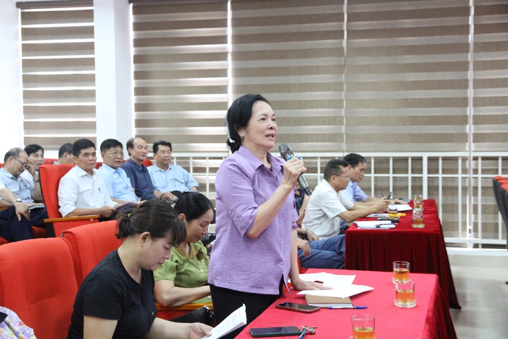 UBND phường Xuân Phương tổ chức Hội nghị lấy ý kiến về Đồ án điều chỉnh cục bộ quy hoạch chi tiết khu đô thị sinh thái Xuân Phương tỷ lệ 1/500- Ảnh 3.