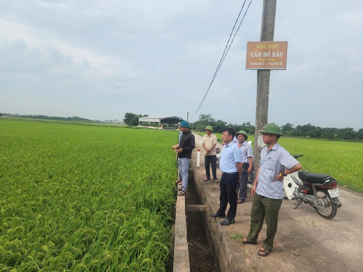 Trung tâm dịch vụ tổng hợp xã thăm đồng tại các xứ đồng HTXNN Thượng Vực, Đồng Phú- Ảnh 1.