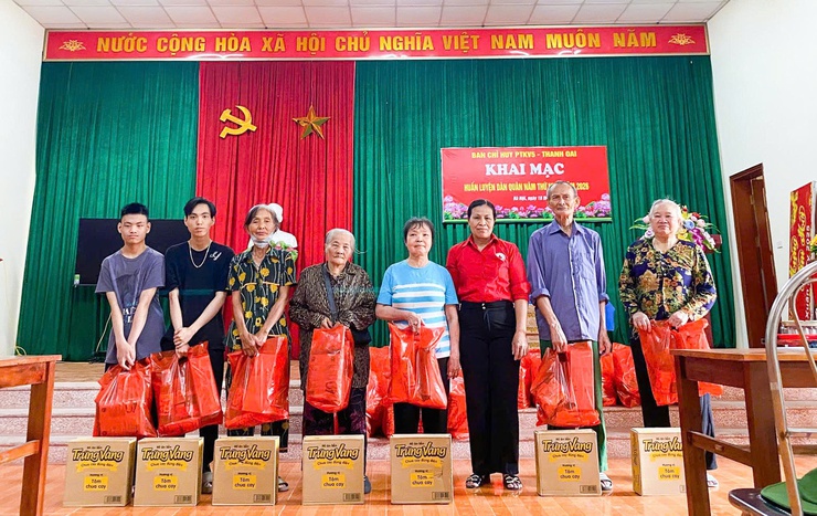 Hội Chữ thập đỏ xã Thượng Phúc lan tỏa yêu thương trong Tháng Nhân đạo 2026- Ảnh 1.