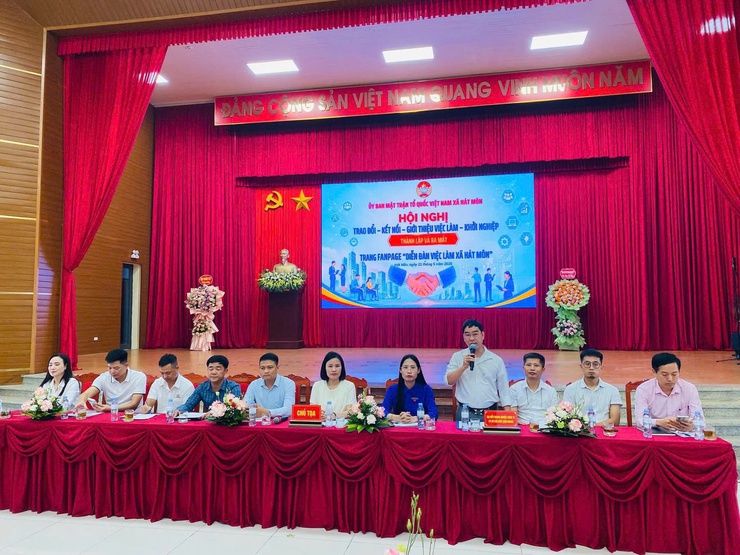 Xã Hát Môn ra mắt Fanpage “Diễn đàn việc làm”, kết nối tuyển dụng và hỗ trợ khởi nghiệp- Ảnh 7.