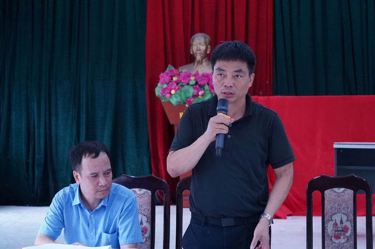 Phường Chương Mỹ đối thoại, tiếp thu ý kiến người dân về phương án bồi thường, hỗ trợ, tái định cư Dự án cải tạo, nâng cấp Quốc lộ 6 tại TDP Yên Phúc- Ảnh 4.