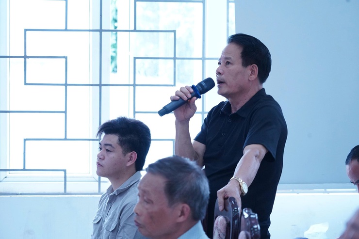 Phường Chương Mỹ đối thoại, tiếp thu ý kiến người dân về phương án bồi thường, hỗ trợ, tái định cư Dự án cải tạo, nâng cấp Quốc lộ 6 tại TDP Yên Phúc- Ảnh 6.