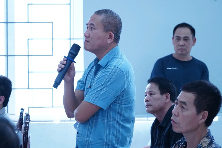 Phường Chương Mỹ đối thoại, tiếp thu ý kiến người dân về phương án bồi thường, hỗ trợ, tái định cư Dự án cải tạo, nâng cấp Quốc lộ 6 tại TDP Yên Phúc- Ảnh 7.